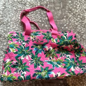 Vera Bradley Tropical Paradise Grand Traveler Weekender Bag Carry-on